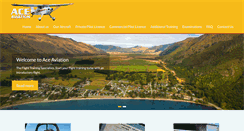 Desktop Screenshot of ace-aviation.co.nz